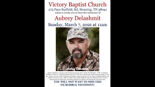 Testimony of Aubrey Delashmit
