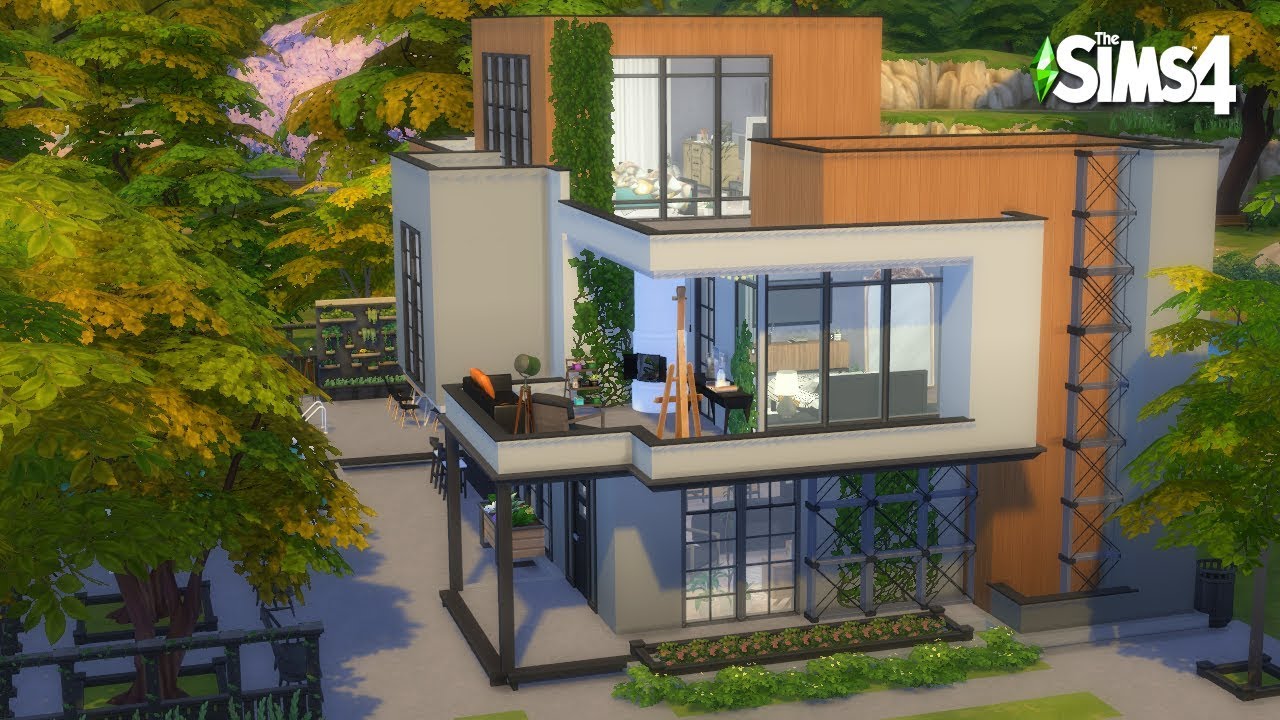 Casa Moderna de Luxo, The Sims 4