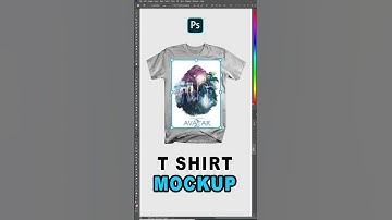 Thumbnail of CARA MUDAH MOCKUP GAMBAR DI KAOS  #photoshop  #tutorialphotoshop   #desaingrafis #tshirt t