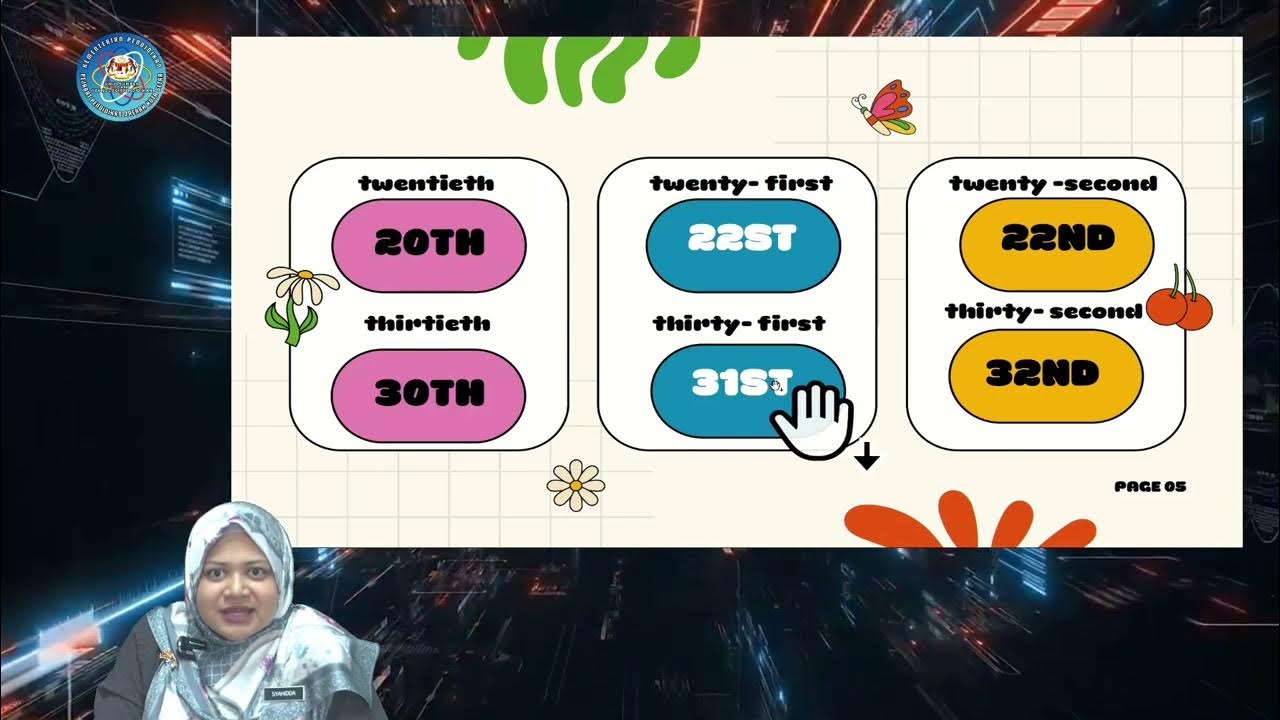 English year 4 get smart plus ordinal number youtube