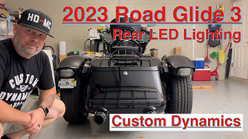 2023 ROAD GLIDE 3 REAR LED LIGHTING (CUSTOM DYNAMICS)