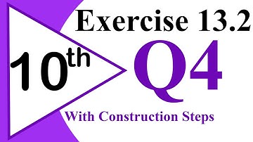 25-EXERCISE-13.2 Q4.Circumscribe a circle about an equilateral triangle ABC with each side of 4 cm.