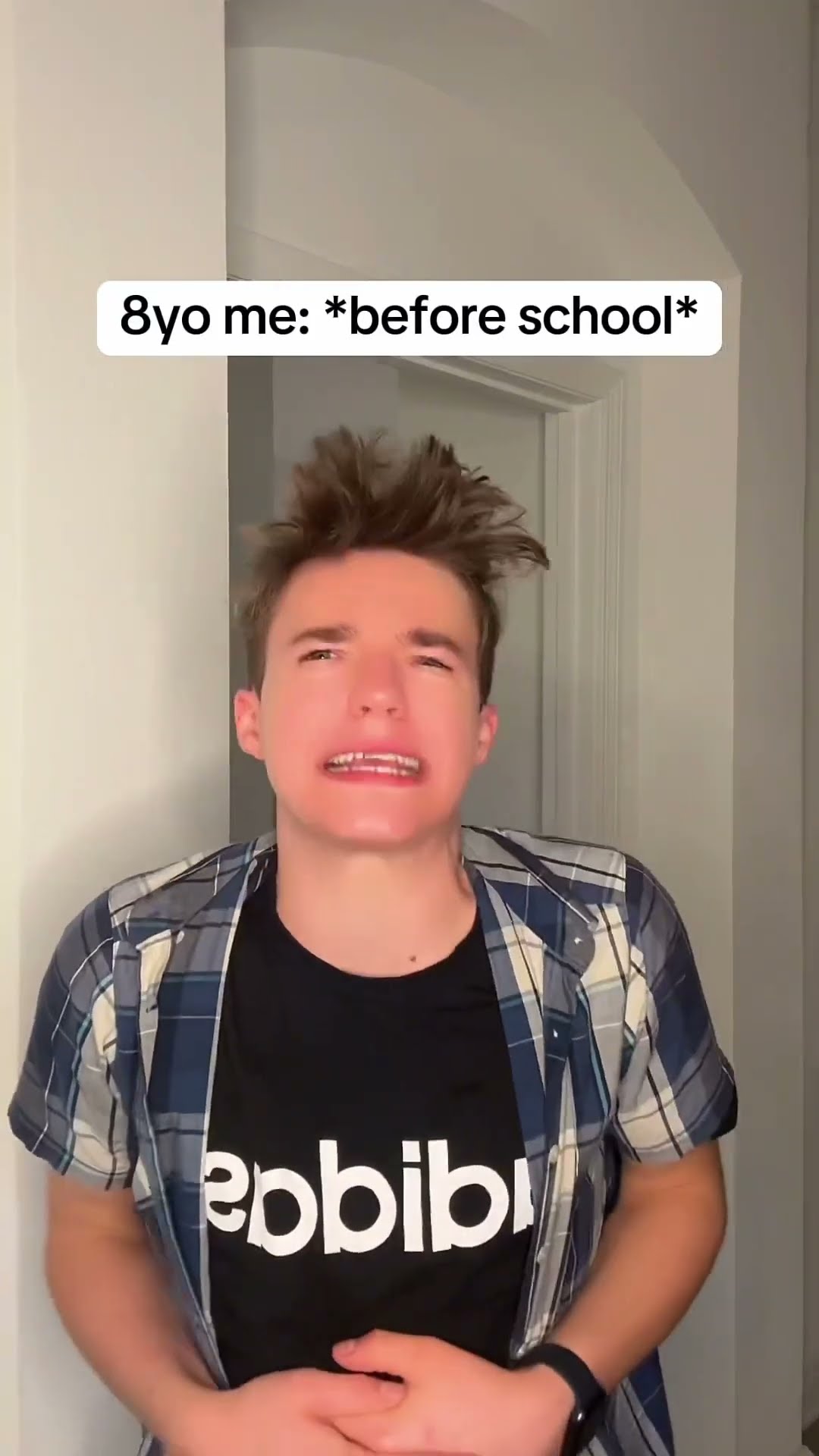 Me before school ?.