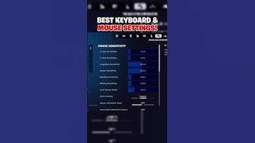 BEST Keyboard & Mouse SETTINGS/Sensativity For Chapter 6! 🤩