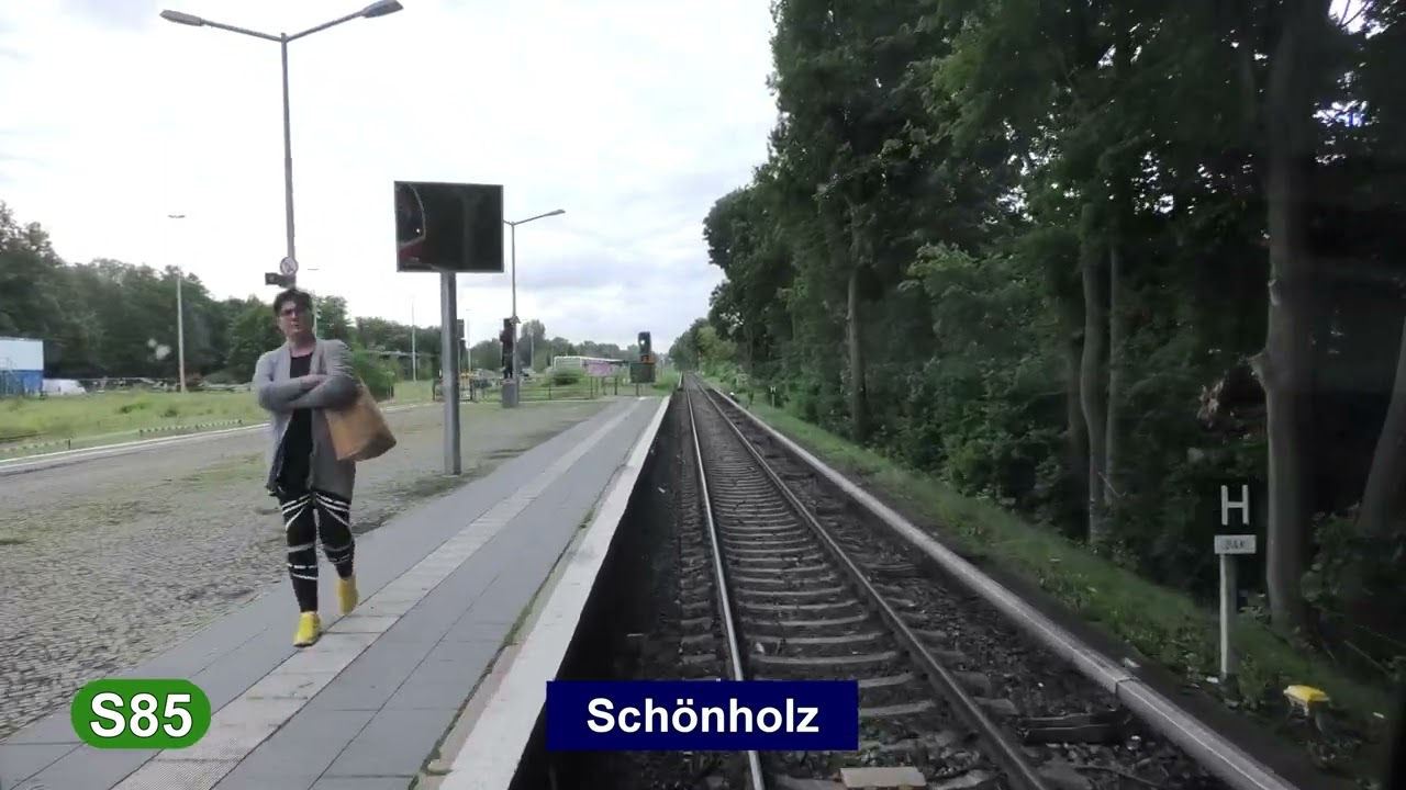S-Bahn Berlin 2024 Linie S85 - Führerstandsmitfahrt