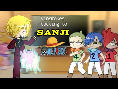 Vinsmoks react to Sanji (Gacha Club) One Piece