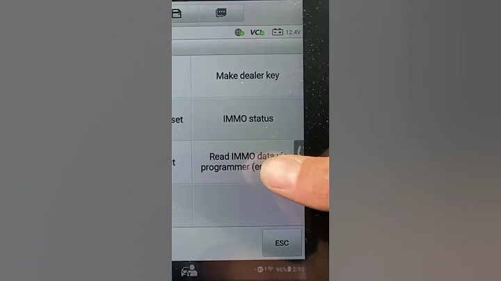 How to know if Audi BCM2 is encrypted with Autel IM608 II? #shorts #autel