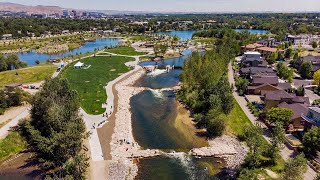 Second phase of Boise Whitewater Park opens at Esther Simplot Park.