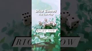 Easy Family Dice Game: Threes Away