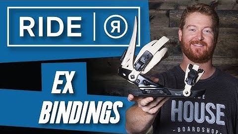 2018 Ride EX Snowboard Bindings - Review- The-House.com