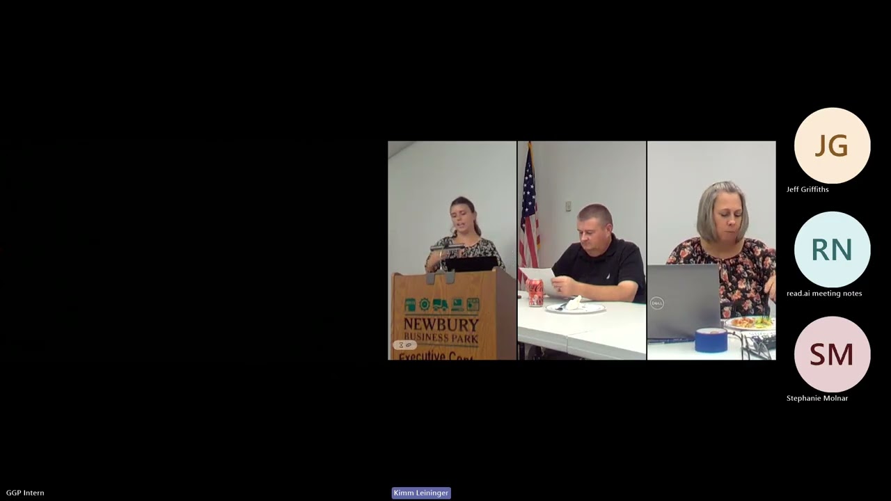 Lunch & Presentation, Housing and Transportation Overview, July 2025