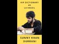 SUNNY KHAN DURRANI PAINTS PICTURE WITH HIS LYRICS | LA HASSIL | HIP HOP LABS SHORTS | SHORTS