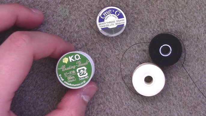 Comparing Beading Threads Part 2 - Fishing Lines and Fireline