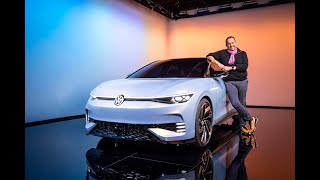 VW Volkswagen I.D. Aero Concept: First Video Walk Aroud