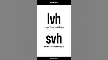 スマホ表示に便利な単位svh, lvh, dvhの使い方【HTML CSS】 #shorts