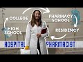 How to become a pharmacist  my journey from high school college pharmacy school and residency