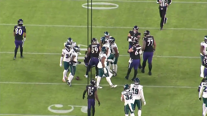 2024 Philadelphia Eagles vs Baltimore Ravens (Week 13)