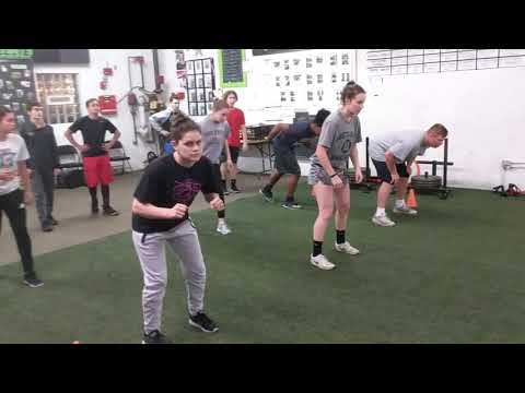 Athletes working on "power step" to initiate an explosive acceleration 🏎️