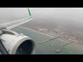 CLOUD LAYERS | SKY A320neo Landing at Lima Jorge Chávez International Airport