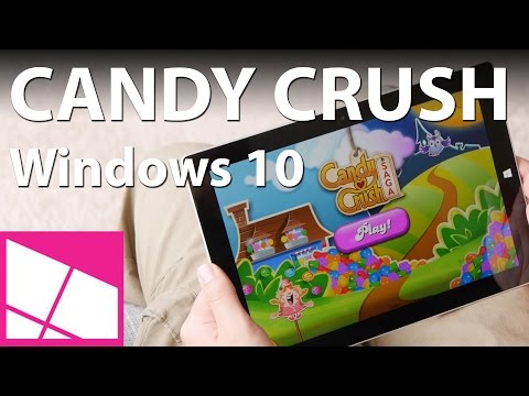 Видео: Windows 10 поставляется с автоматически установленной Candy Crush Saga