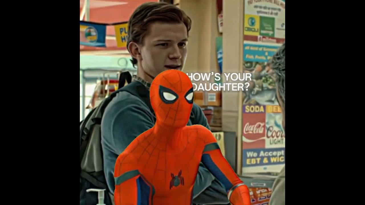 “How’s your daughter” Spider man edit | Tom hollland | #marvel #spiderman #avengers #brandnewday