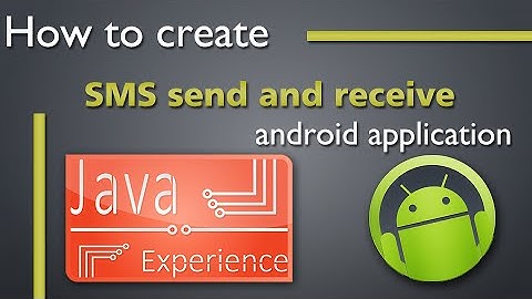How to create SMS android app