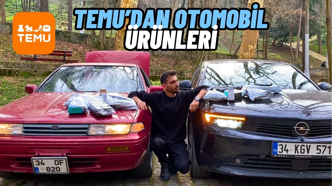 TEMU'DAN OTOMOBİL ÜRÜNLERİ ALDIK | ARABALARIN ÜSTÜNDE DENEDİM!