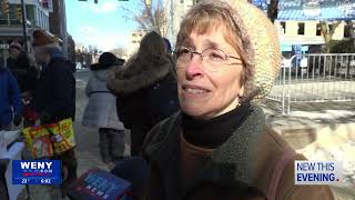 The City of Ithaca reaffirms Sanctuary City status and hosts 'Rally for Hope and Justice' in wak...