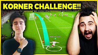 TOLGA İLE EPİC SİLME CEZALI KORNER CHALLENGE!!  EFOOTBALL 2023 MOBİLE