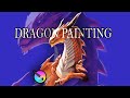 DIGITAL PAINTING IN KRITA | #SKETCHES #sketches #art #drawing #kritaart #krita #DRAGON#procreate