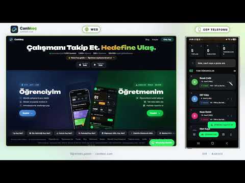 Mobil öğretmen paneli ve öğrenci ilerleme analizi