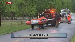 Overnight Storms Create Flooding Hazards Across Okmulgee