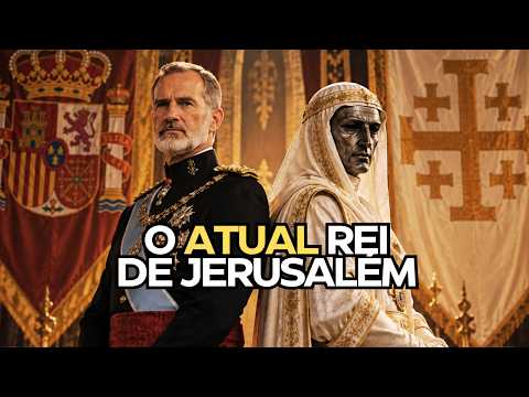 Why does Spain hold the CROWN OF JERUSALEM if it never conquered the territory?
