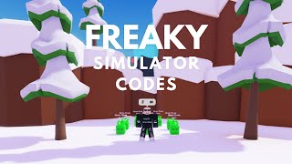 Freaky Simulator Codes (June 2024)