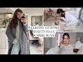 WEEKEND AT HOME VLOG, BEAUTY HAUL &amp; BABY BUYS