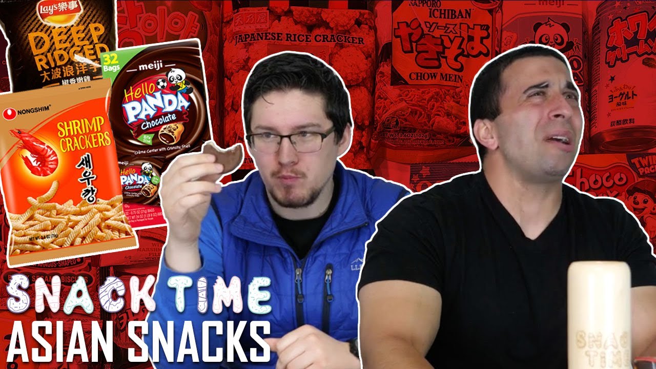 Trying Asian Snacks! - SNACKTIME - YouTube