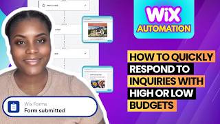 Wix Automations Tutorial: Respond to Form Leads Based on Budget