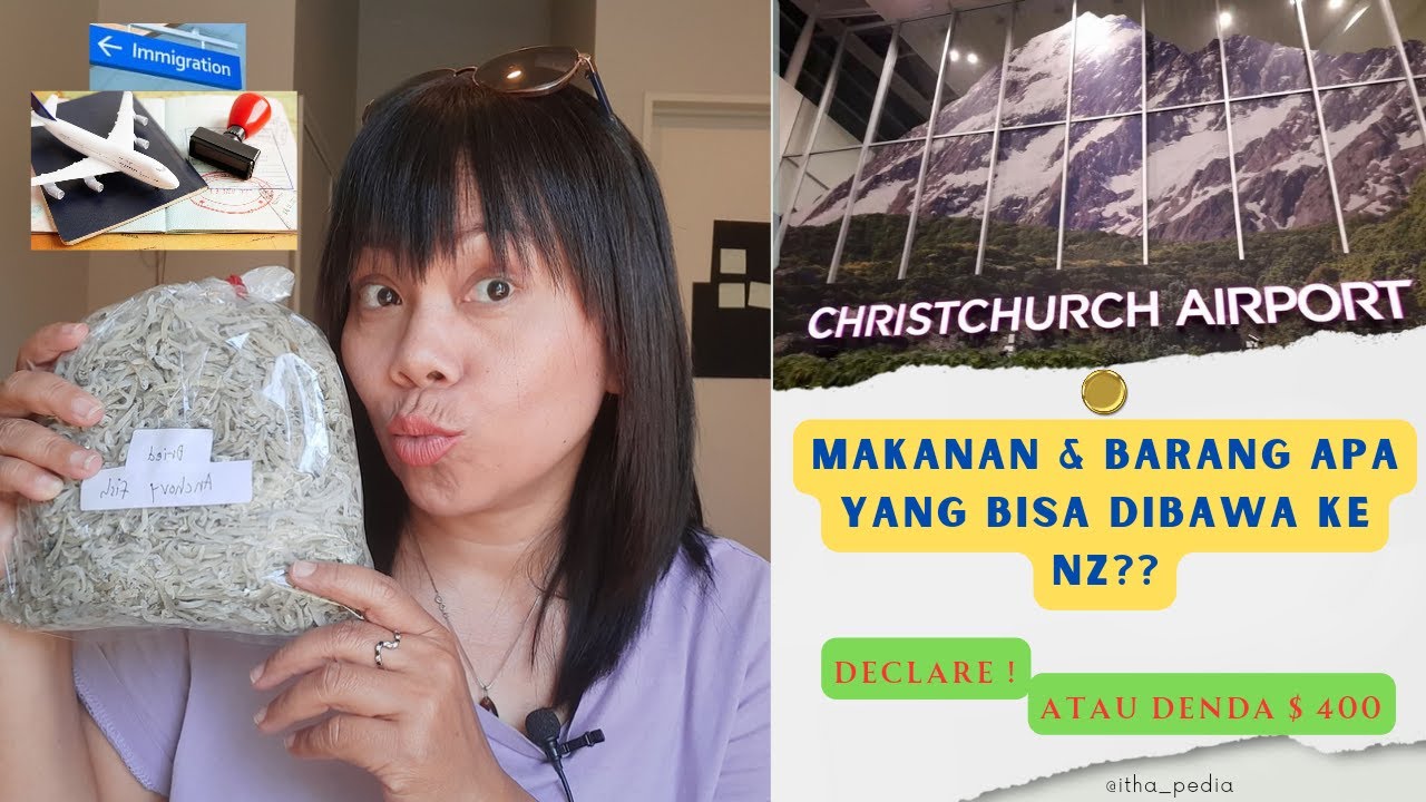 Makanan dan barang apa yang bisa masuk New Zealand