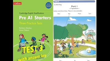PRE A1 STARTER COLLINS  TEST 3 / LUYỆN THI CHỨNG CHỈ STARTERS