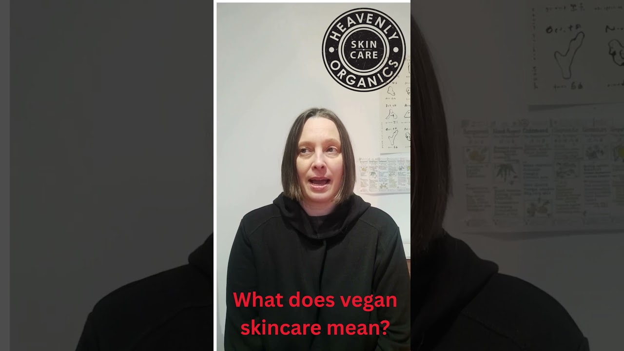 What does vegan skincare mean?