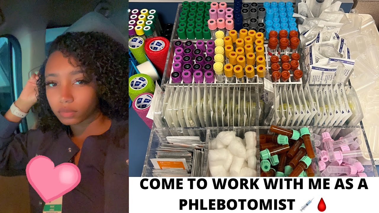 COME TO WORK WITH ME AS A PHLEBOTOMIST phlebotomy phlebotomist YouTube