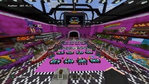 Security breach Atrium recreated into Minecraft Complete!