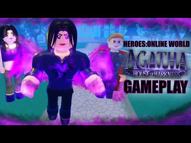 HEROES:ONLINE WORLD-[NEW CODE] LOKI & AGATHA SKIN UPDATE & GAMEPLAY!! 