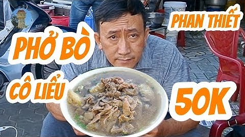 TÔ PHỞ BÒ CÔ LIỂU VỈA HÈ 40.năm phan thiết 50k top ping nhiều chưa từng 20/11/2025