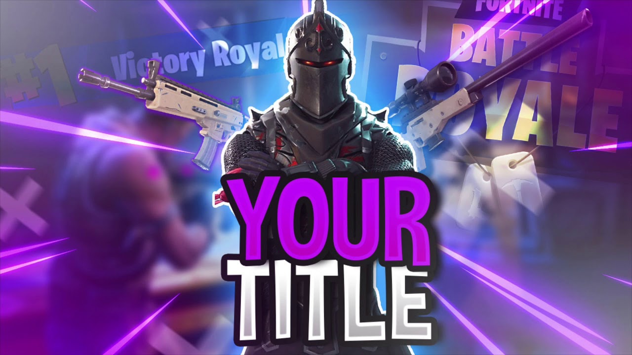 FORTNITE THUMBNAIL TEMPLATE(PHOTOSHOP FILE) - YouTube