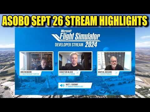 FS2024: Highlights From The Asobo Developer September 2026 Livestream