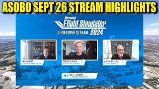 FS2024: Highlights From The Asobo Developer September 2026 Livestream News