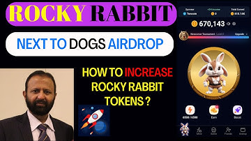 Rocky Rabbit Mining Bot | Next To Dogs Airdrop |  Full details video | Ton Blockchain project |