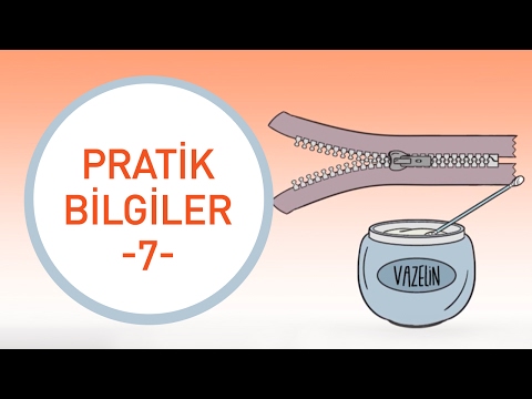 Pratik Bilgiler 7 : Sıkışan Fermuar Nasıl Açılır?