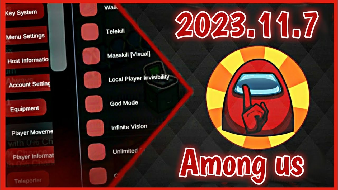 Among Us, Ver. 2023.7.12 MOD MENU APK, See All Roles